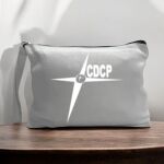 Canvas Pouch with Handle and Zipper Thumbnail
