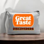 Canvas Pouch with Handle and Zipper Thumbnail