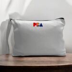 Canvas Pouch with Handle and Zipper Thumbnail