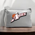 Canvas Pouch with Handle and Zipper Thumbnail