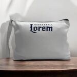 Canvas Pouch with Handle and Zipper Thumbnail