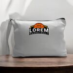 Canvas Pouch with Handle and Zipper Thumbnail