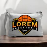 Canvas Pouch with Handle and Zipper Thumbnail