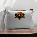 Canvas Pouch with Handle and Zipper Thumbnail