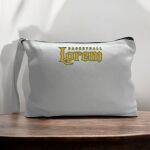Canvas Pouch with Handle and Zipper Thumbnail