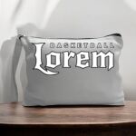 Canvas Pouch with Handle and Zipper Thumbnail