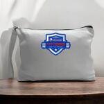Canvas Pouch with Handle and Zipper Thumbnail