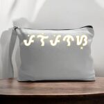 Canvas Pouch with Handle and Zipper Thumbnail