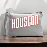 Canvas Pouch with Handle and Zipper Thumbnail