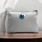 Canvas Pouch with Handle and Zipper Thumbnail