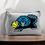 Canvas Pouch with Handle and Zipper Thumbnail