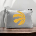 Canvas Pouch with Handle and Zipper Thumbnail