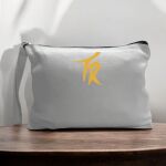 Canvas Pouch with Handle and Zipper Thumbnail