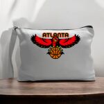 Canvas Pouch with Handle and Zipper Thumbnail
