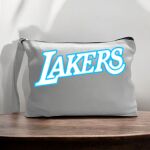 Canvas Pouch with Handle and Zipper Thumbnail