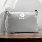 Canvas Pouch with Handle and Zipper Thumbnail