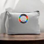 Canvas Pouch with Handle and Zipper Thumbnail