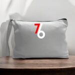 Canvas Pouch with Handle and Zipper Thumbnail