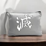 Canvas Pouch with Handle and Zipper Thumbnail