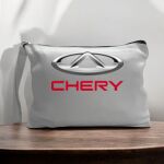 Canvas Pouch with Handle and Zipper Thumbnail