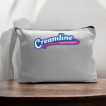 Canvas Pouch with Handle and Zipper Thumbnail