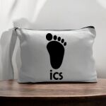 Canvas Pouch with Handle and Zipper Thumbnail