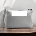 Canvas Pouch with Handle and Zipper Thumbnail