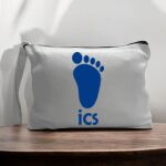 Canvas Pouch with Handle and Zipper Thumbnail