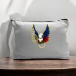 Canvas Pouch with Handle and Zipper Thumbnail
