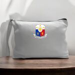 Canvas Pouch with Handle and Zipper Thumbnail