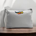 Canvas Pouch with Handle and Zipper Thumbnail
