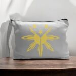 Canvas Pouch with Handle and Zipper Thumbnail