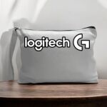 Canvas Pouch with Handle and Zipper Thumbnail