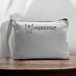 Canvas Pouch with Handle and Zipper Thumbnail