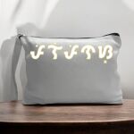 Canvas Pouch with Handle and Zipper Thumbnail