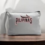 Canvas Pouch with Handle and Zipper Thumbnail
