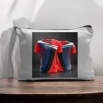 Canvas Pouch with Handle and Zipper Thumbnail