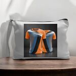 Canvas Pouch with Handle and Zipper Thumbnail