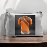 Canvas Pouch with Handle and Zipper Thumbnail
