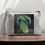 Canvas Pouch with Handle and Zipper Thumbnail