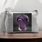 Canvas Pouch with Handle and Zipper Thumbnail