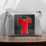 Canvas Pouch with Handle and Zipper Thumbnail