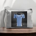 Canvas Pouch with Handle and Zipper Thumbnail