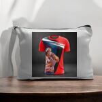 Canvas Pouch with Handle and Zipper Thumbnail