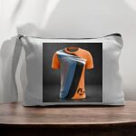 Canvas Pouch with Handle and Zipper Thumbnail