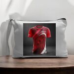 Canvas Pouch with Handle and Zipper Thumbnail