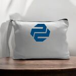 Canvas Pouch with Handle and Zipper Thumbnail