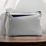 Canvas Pouch with Handle and Zipper Thumbnail