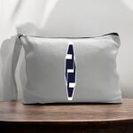 Canvas Pouch with Handle and Zipper Thumbnail