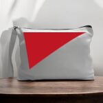 Canvas Pouch with Handle and Zipper Thumbnail